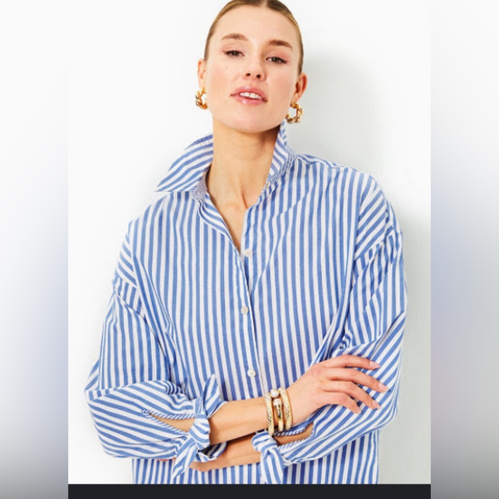 Lesia Relaxed Button Down Shirt || Size L